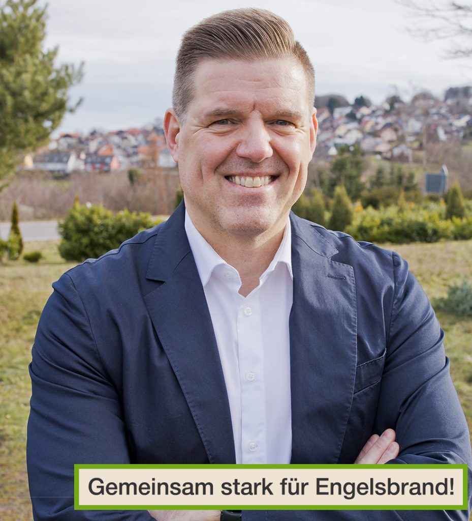 Text: Gemeinsam stark für Engelsbrand! Bild: Photo by © Foto Huttenlocher, Photographer: Hermann Damm Bild: Photo by © Foto Huttenlocher, Photographer: Hermann Damm; Text: Gemeinsam stark für Engelsbrand!